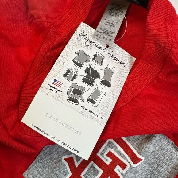 NWT Refried Apparel Women’s MLB Red St Louis Cardinals Crop Top - Size Medium - Picture 6 of 10